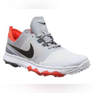 Men's Nike FI Impact 2 Golf Shoe Grey/Platinum, size 9.5